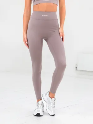 Ultra Soft Material Pro Athlete Moisture Wicking Ultimate Active Leggings - Pink Taupe