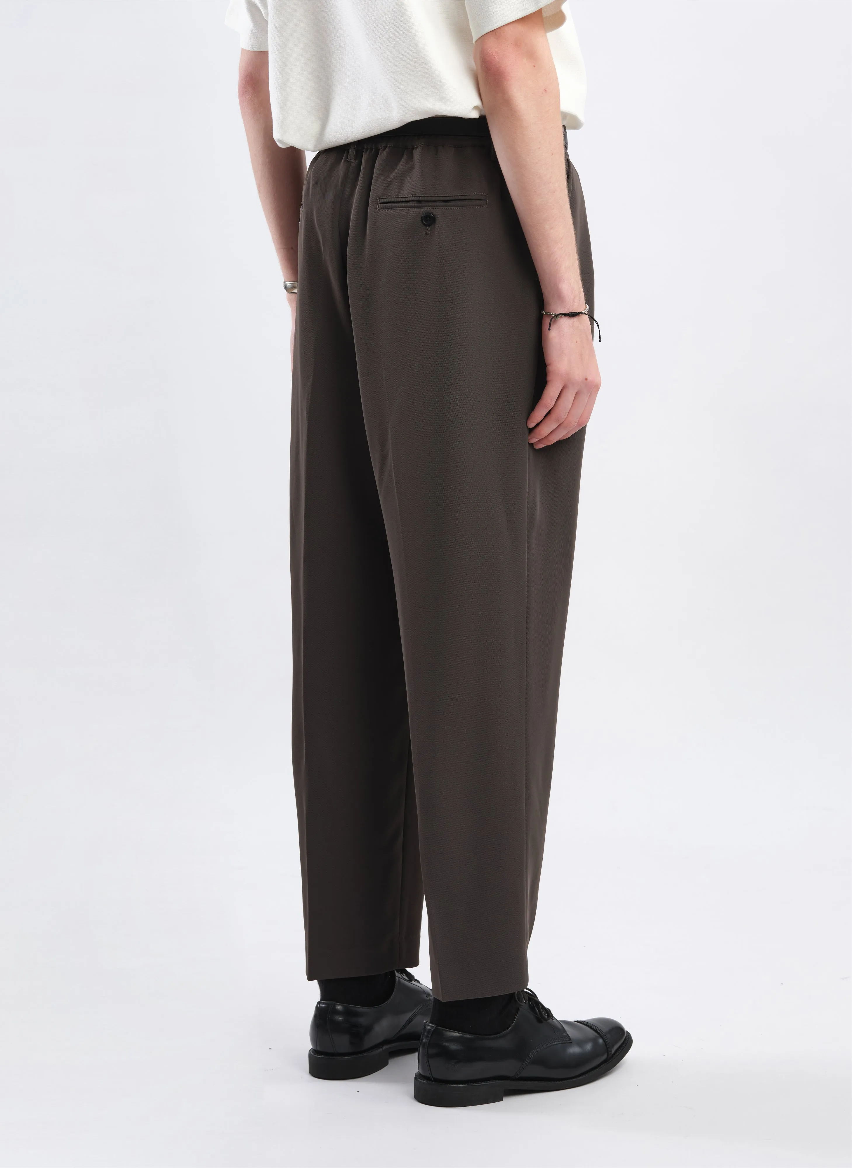 Antibacterial Finish Shear Twill 2-Way Stretch Easy Pants