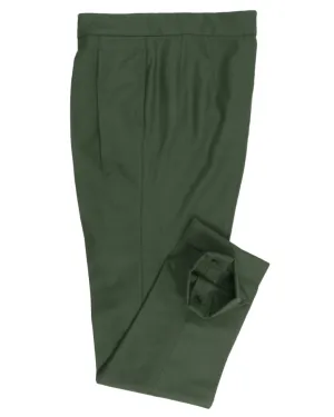 VBC :100% Wool Green Flannel EcoFriendlyDye