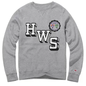 Hobart and William Smith Vintage Crewneck Sweatshirt cool-toned