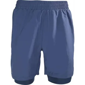 Quick Fit More Mile Core 2 In 1 Mens Running Shorts - Blue