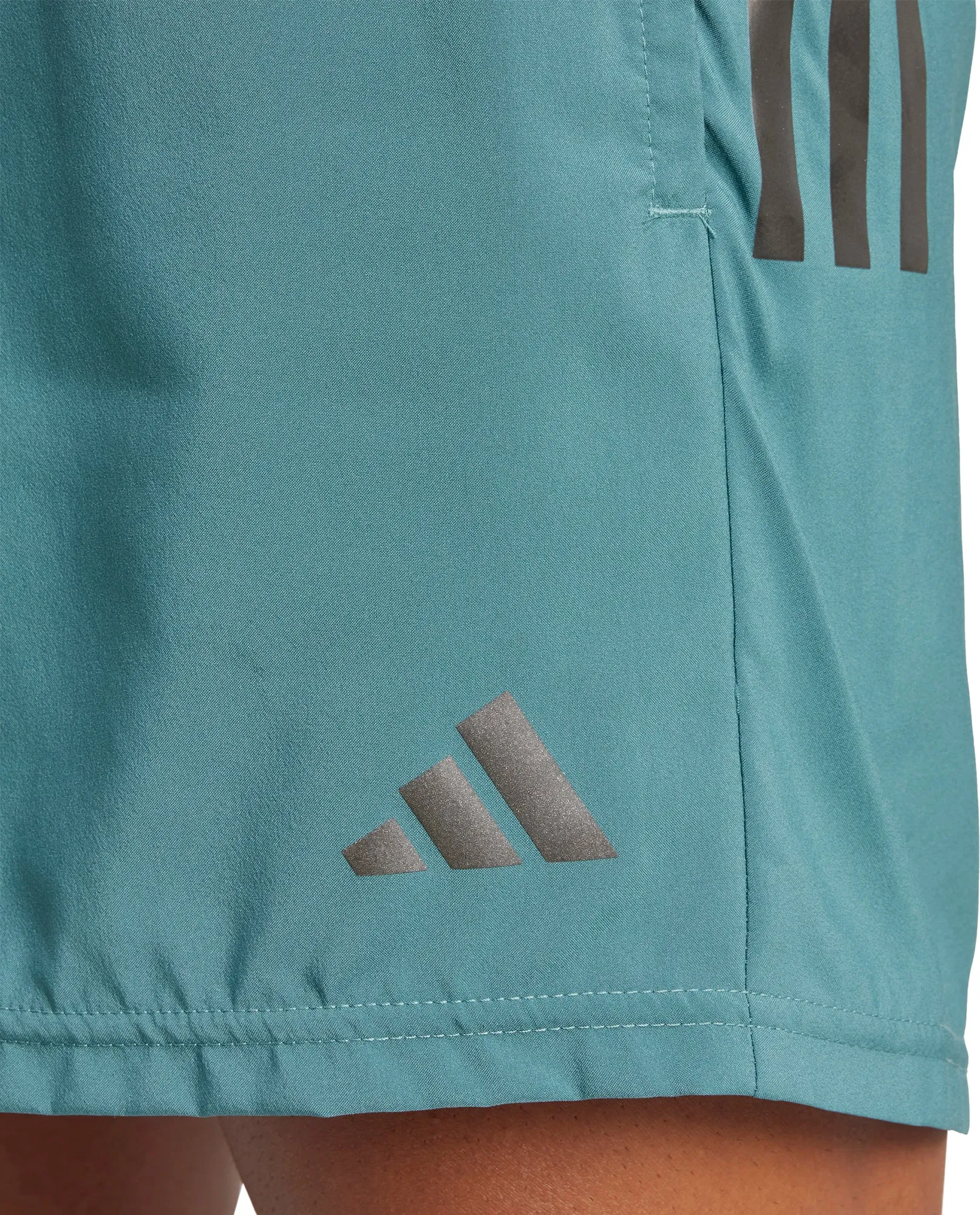 Athletic Vibe soft fit adidas Own The Run 7 Inch Mens Running Shorts - Green