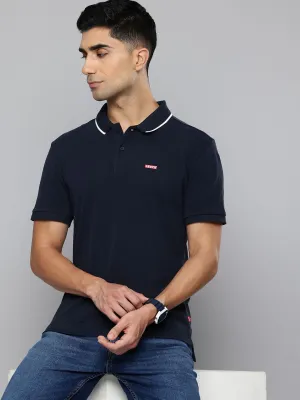Men's Solid Polo T-Shirt Fashionable Fit