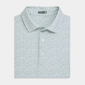 Weekend Escape Sweatered Stag Printed Performance Polo