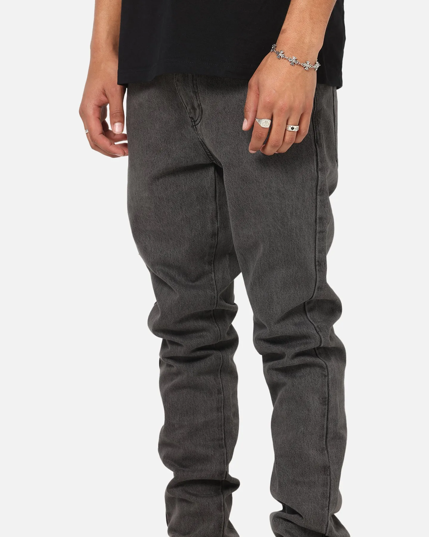 Saint Morta Fimi Jeans Sulphur Grey Neat And Easy