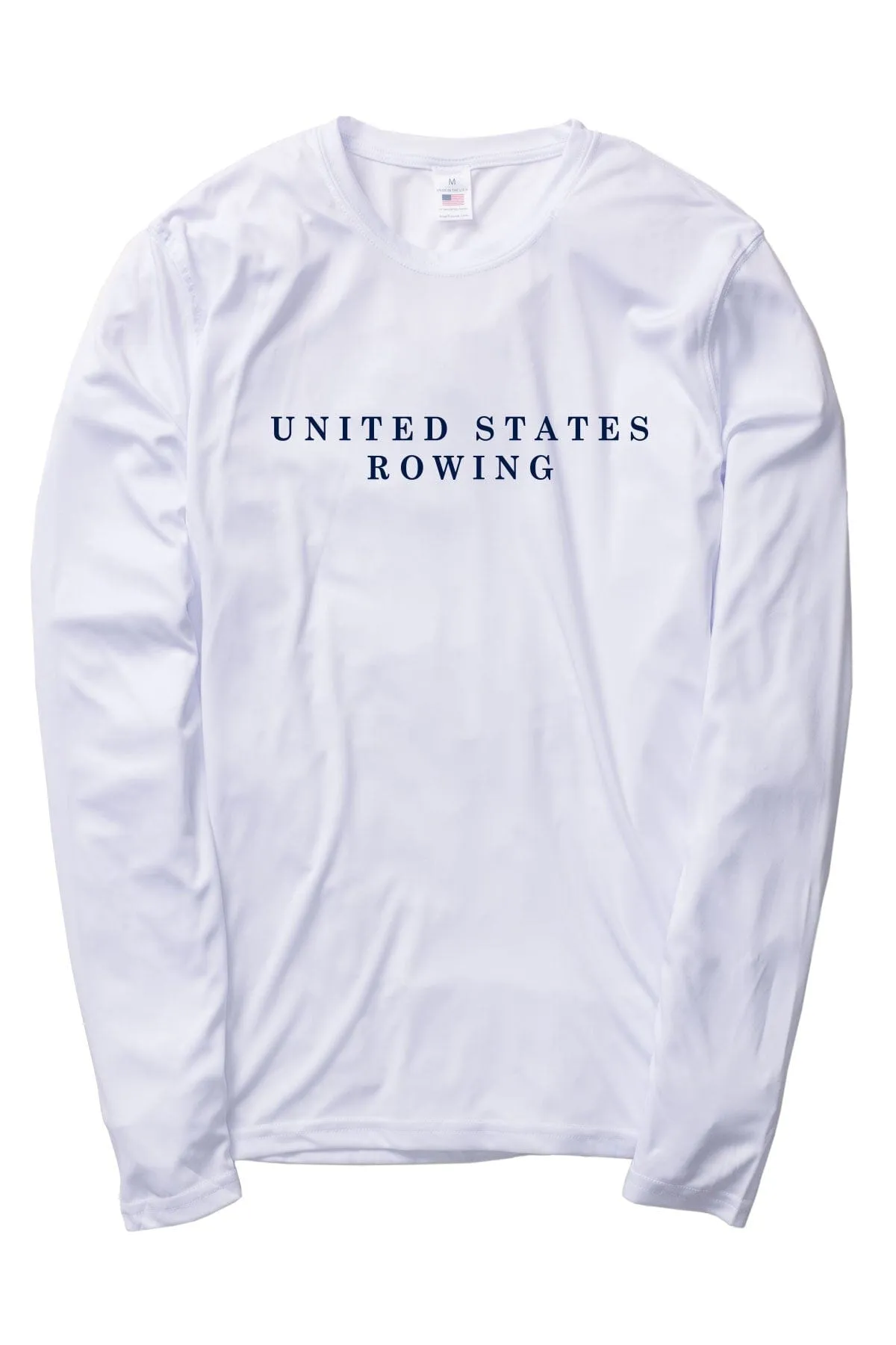Unisex UV Protection U.S. Rowing and Oar Long Sleeve World Edge Lightweight Layering