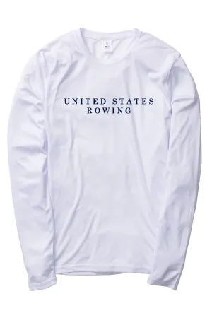 Unisex UV Protection U.S. Rowing and Oar Long Sleeve World Edge Lightweight Layering