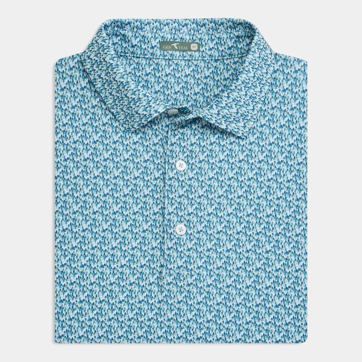 Ponderosa Pine Printed Performance Polo AntiPilling Technology