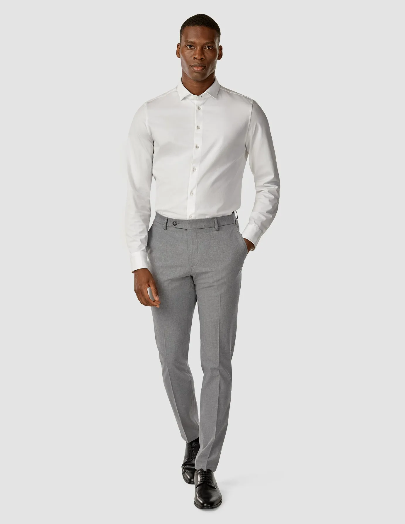Comfort for All Essential Suit Pants Slim Cloud Grey
