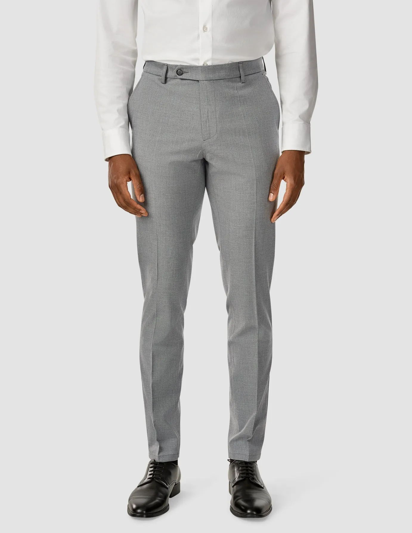 Flattering Shape Essential Suit Pants Slim Cloud Grey