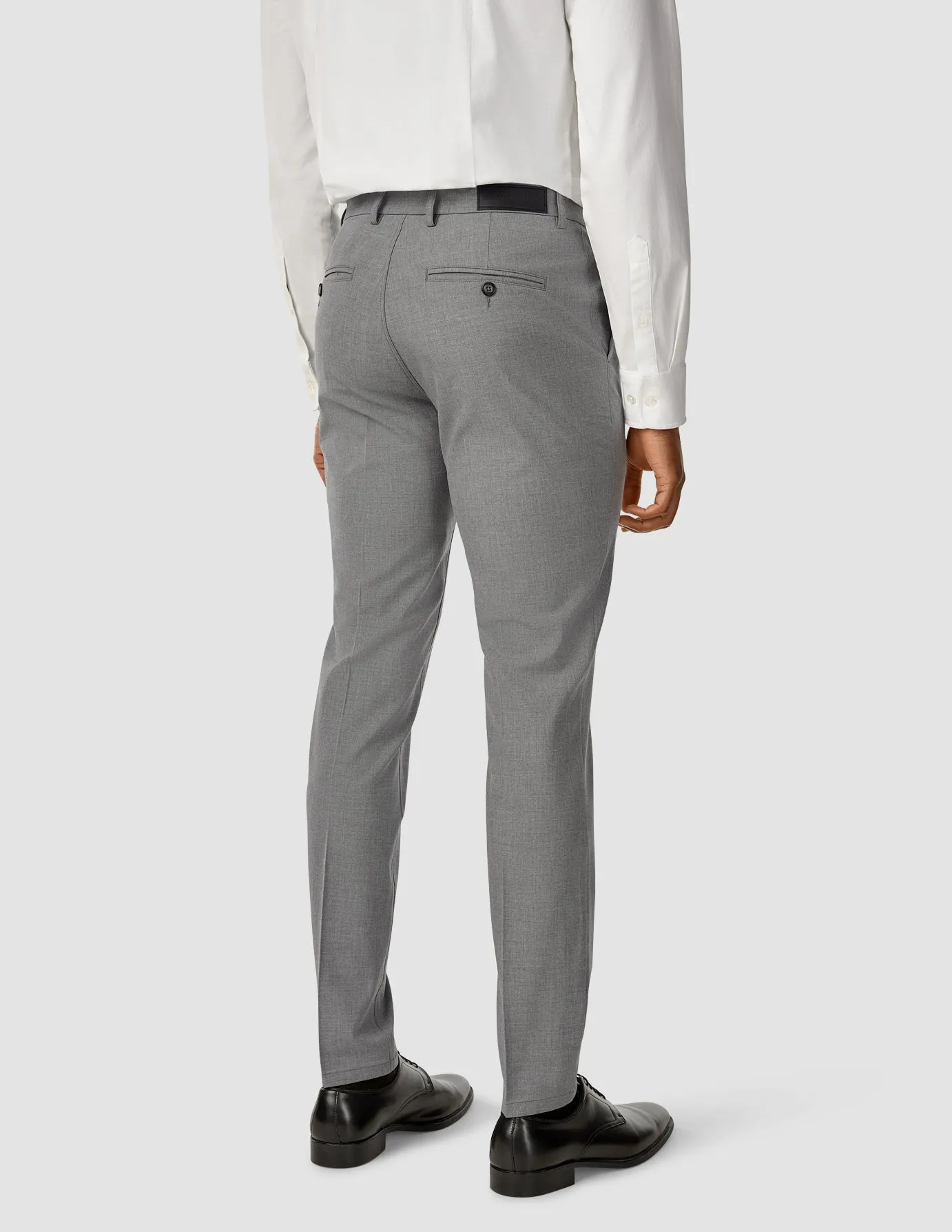 Minimal Look Essential Suit Pants Slim Cloud Grey