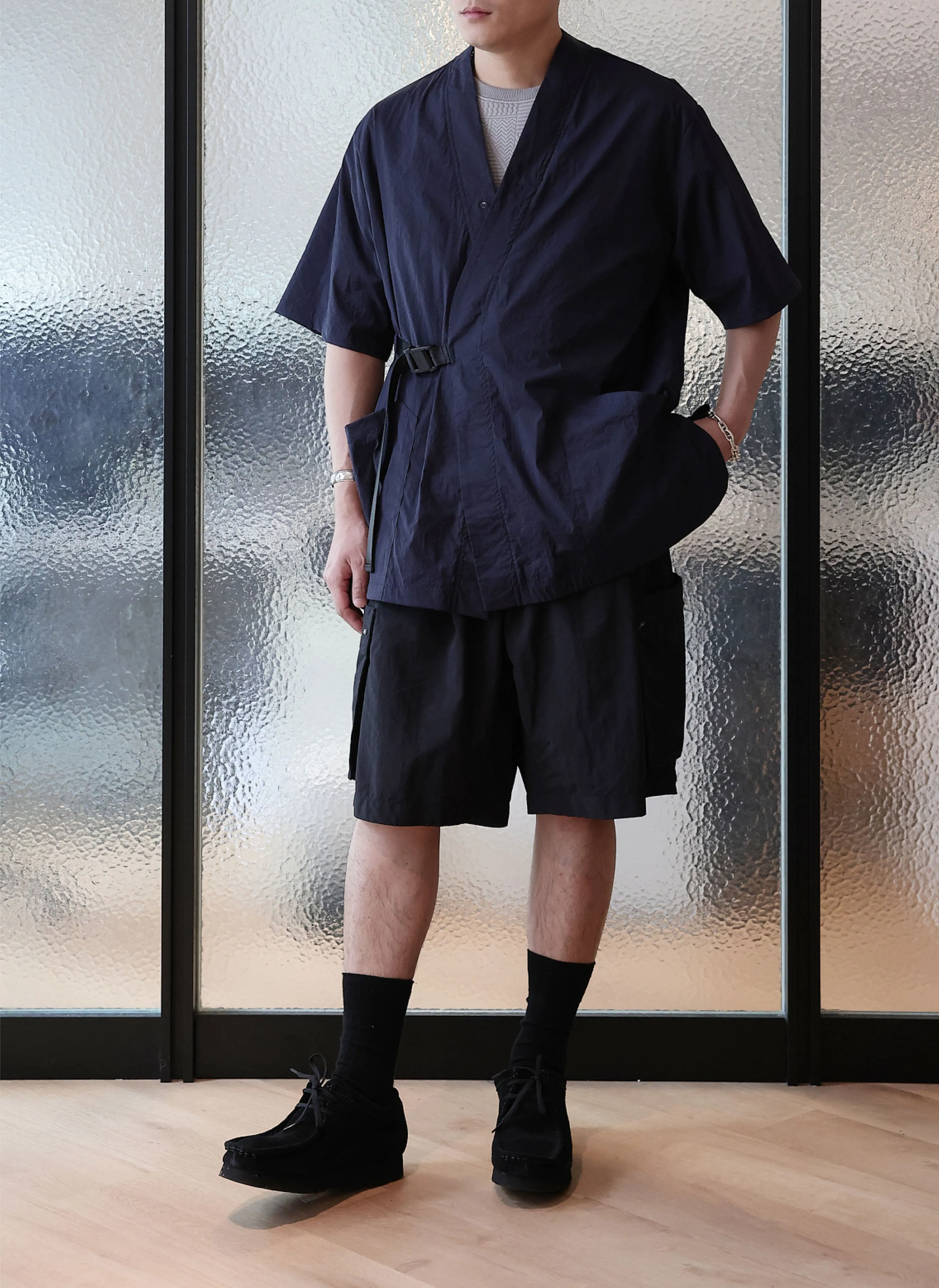 Nylon Rip-Stop Utility Short TaglessCollar