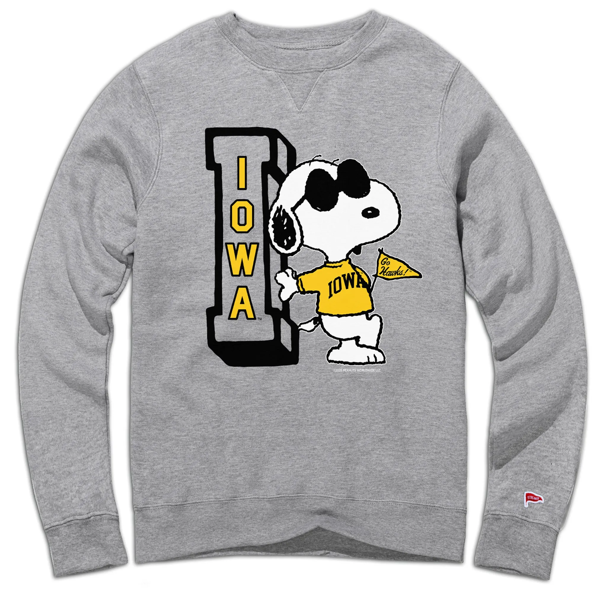 Sporty Edge Peanuts x Iowa Joe Cool Crewneck Sweatshirt