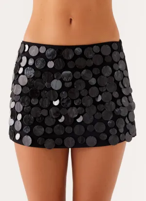Movie Star Mini Skirt - Black Daily Confidence