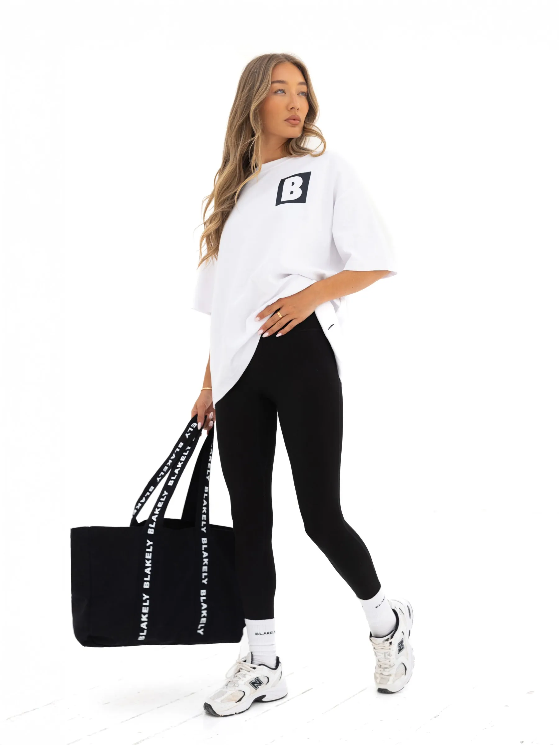 Autumn coziness Office Attire Offset Ultra Oversized T-Shirt - Bright White