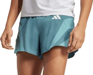 adidas Adizero Archive Gel 3 Inch Mens Running Shorts - Green Fun Colors