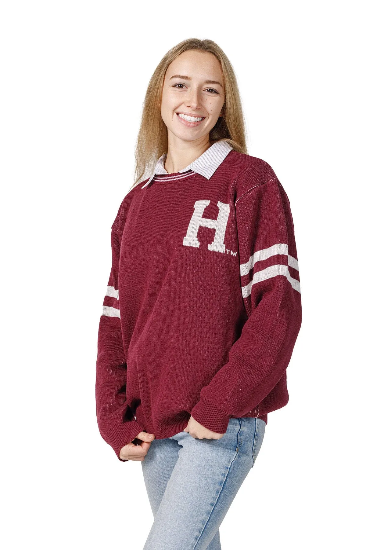 HARVARD UNISEX KNIT CREW Lounge Wear summer clothing