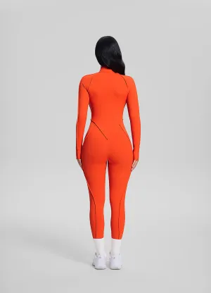 Closed-Back Catsuit Casual Worker