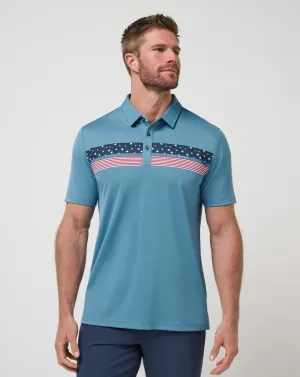 Good Good Patriot Polo Business Ready Lightweight Knit
