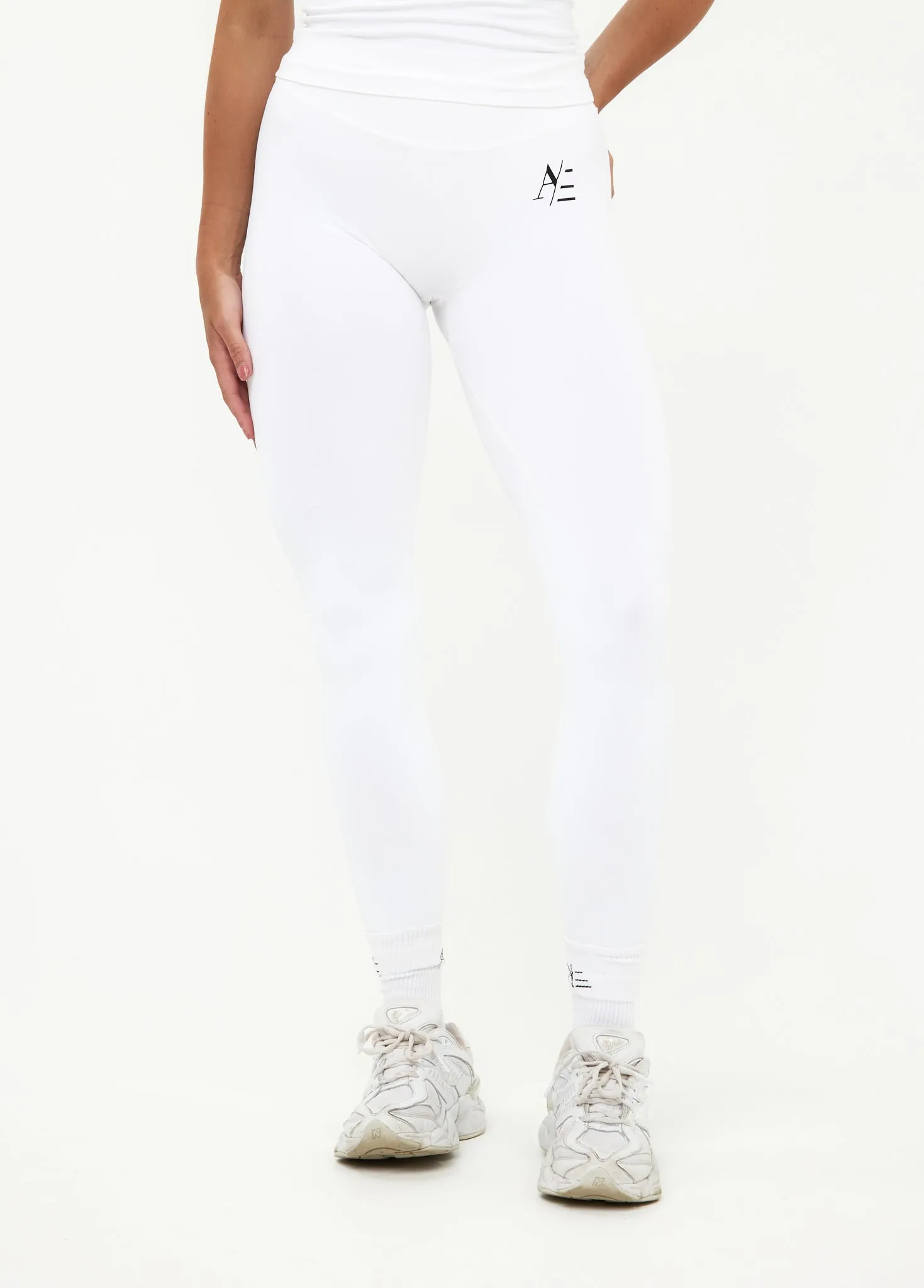 Sportlegging Pearl White Budget Friendly Camping Gear Power Stretch