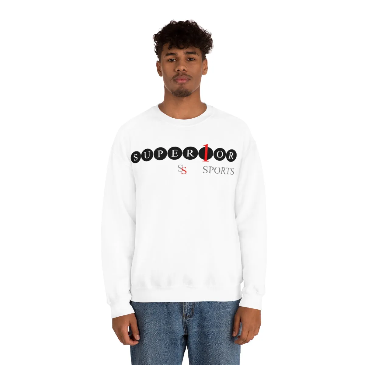 Cropped Style Midweight Material Men Sweatshirt