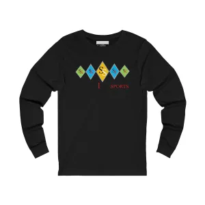 Comfy Comfort Men Long Sleeve 5 Diamonds Tee
