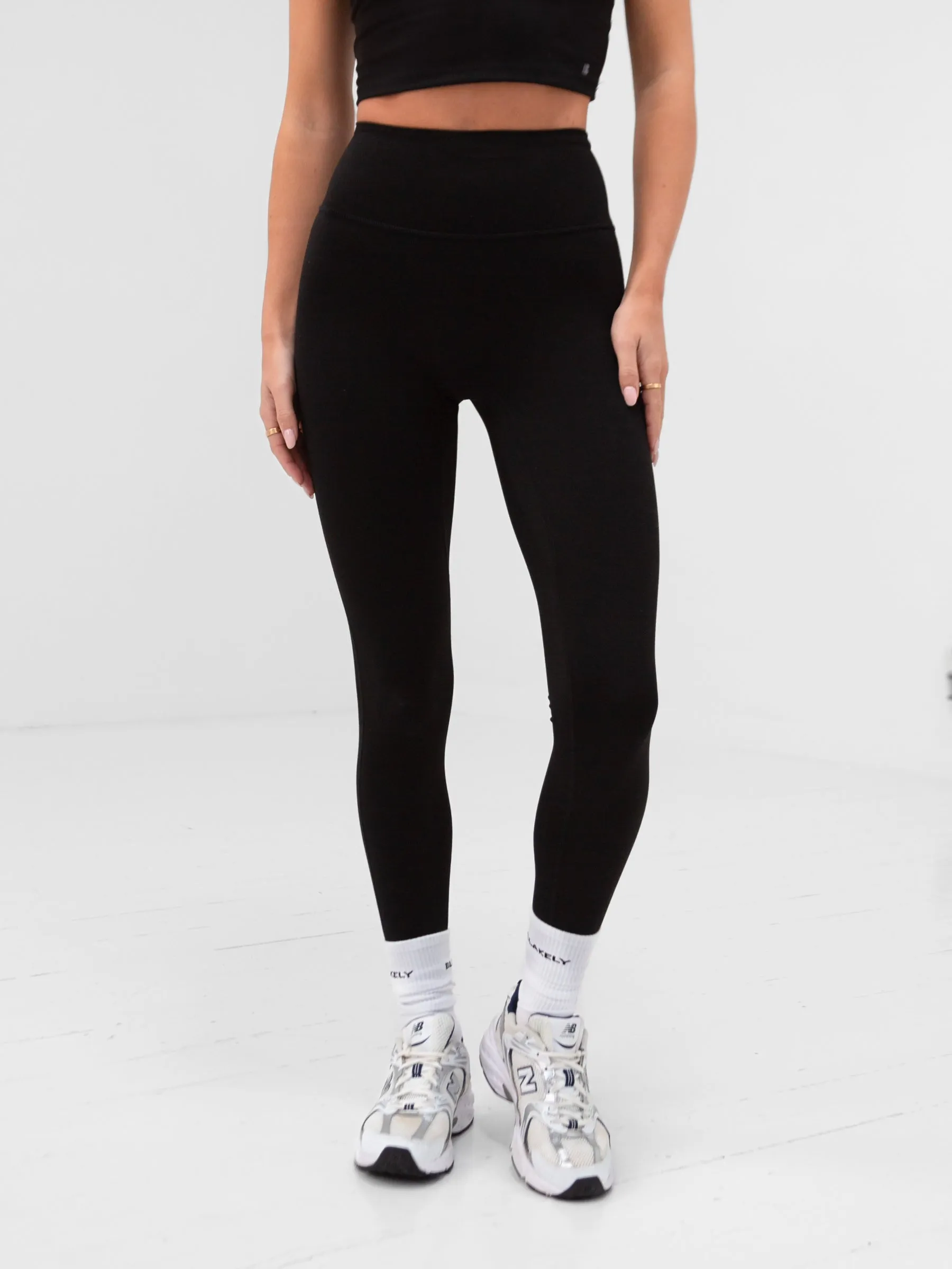 Second Fit City Style Apex Pro Compression Leggings - Black