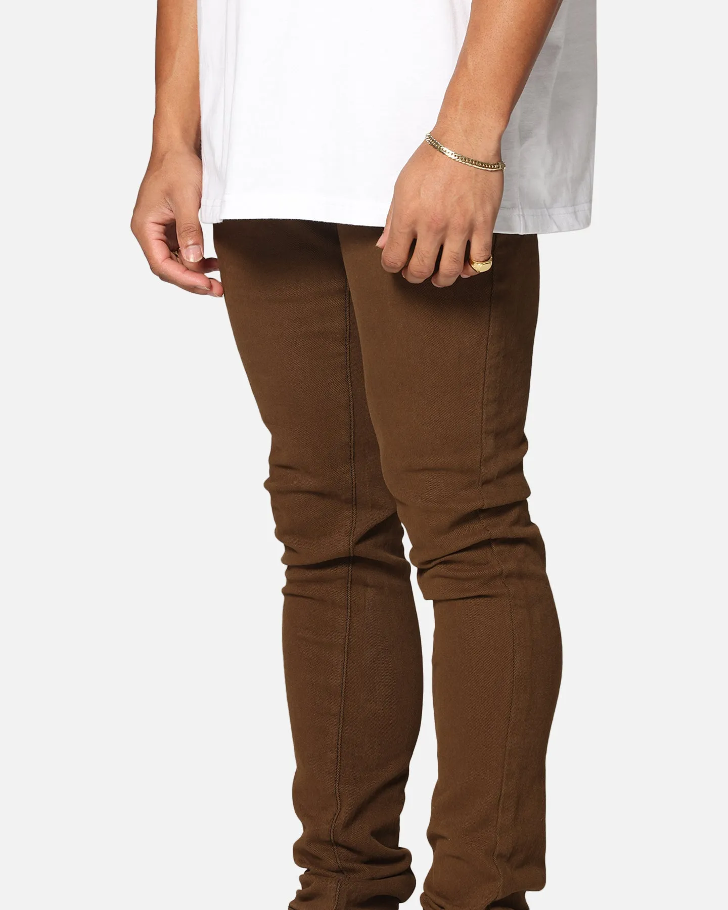 Saint Morta Dynasty Jeans Vintage Brown Weekend Warrior Smooth