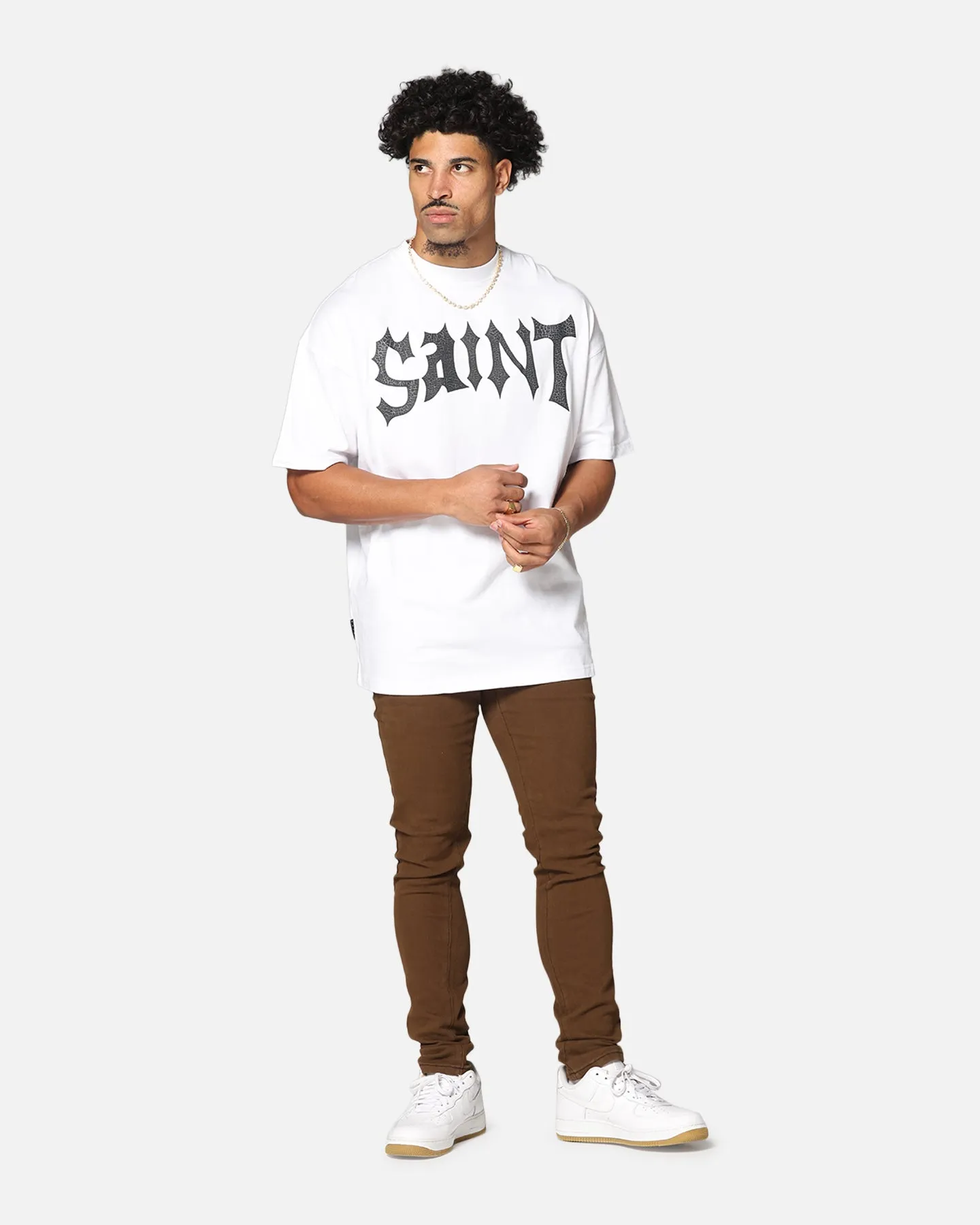 Saint Morta Dynasty Jeans Vintage Brown Everyday Neutral Unisex Friendly
