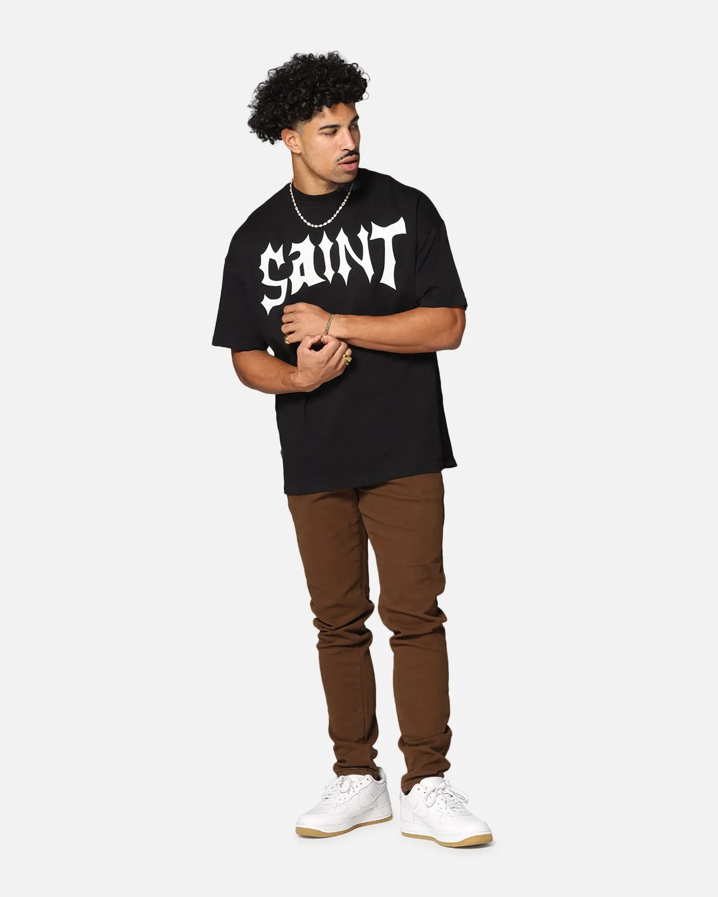 Saint Morta Fimi Jeans Vintage Brown Yearlong Fit Soft Aesthetic