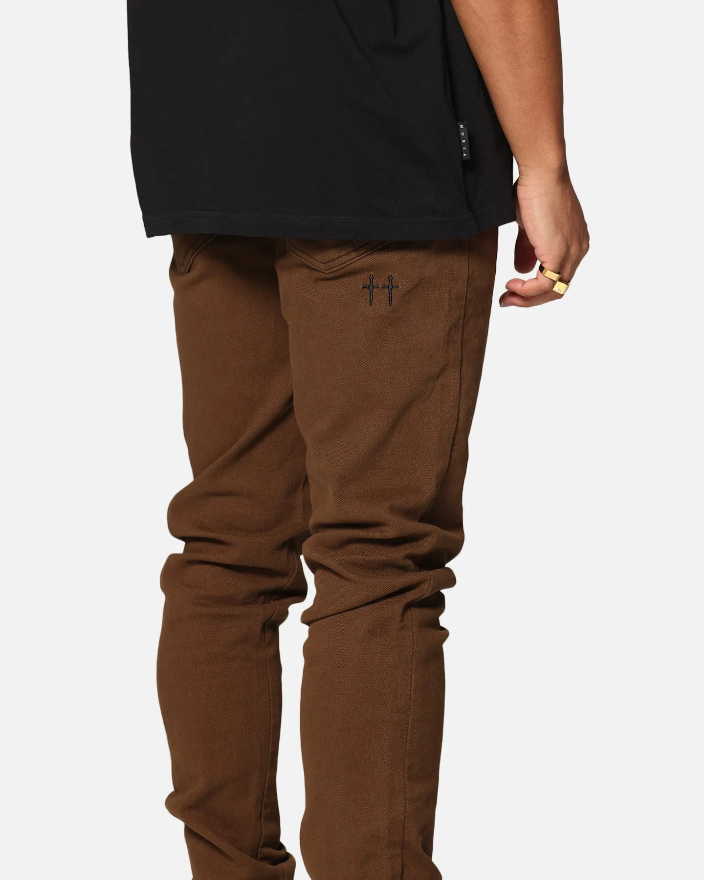 Saint Morta Fimi Jeans Vintage Brown Easy Pairing