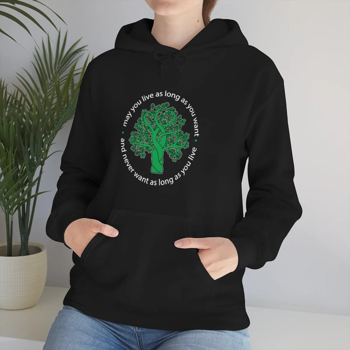 Wombat like Ladies Hooded Sweatshirt