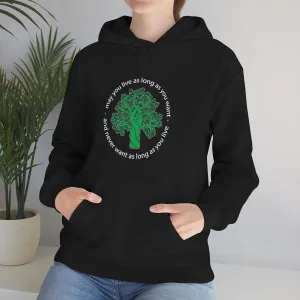 Wombat like Ladies Hooded Sweatshirt