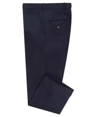 Flattering Waist Core Cut VBC: Navy Covert Wool - 15 Oz
