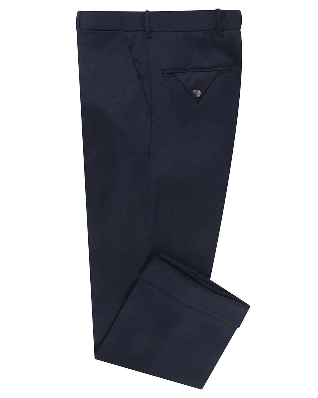 Flattering Waist Core Cut VBC: Navy Covert Wool - 15 Oz