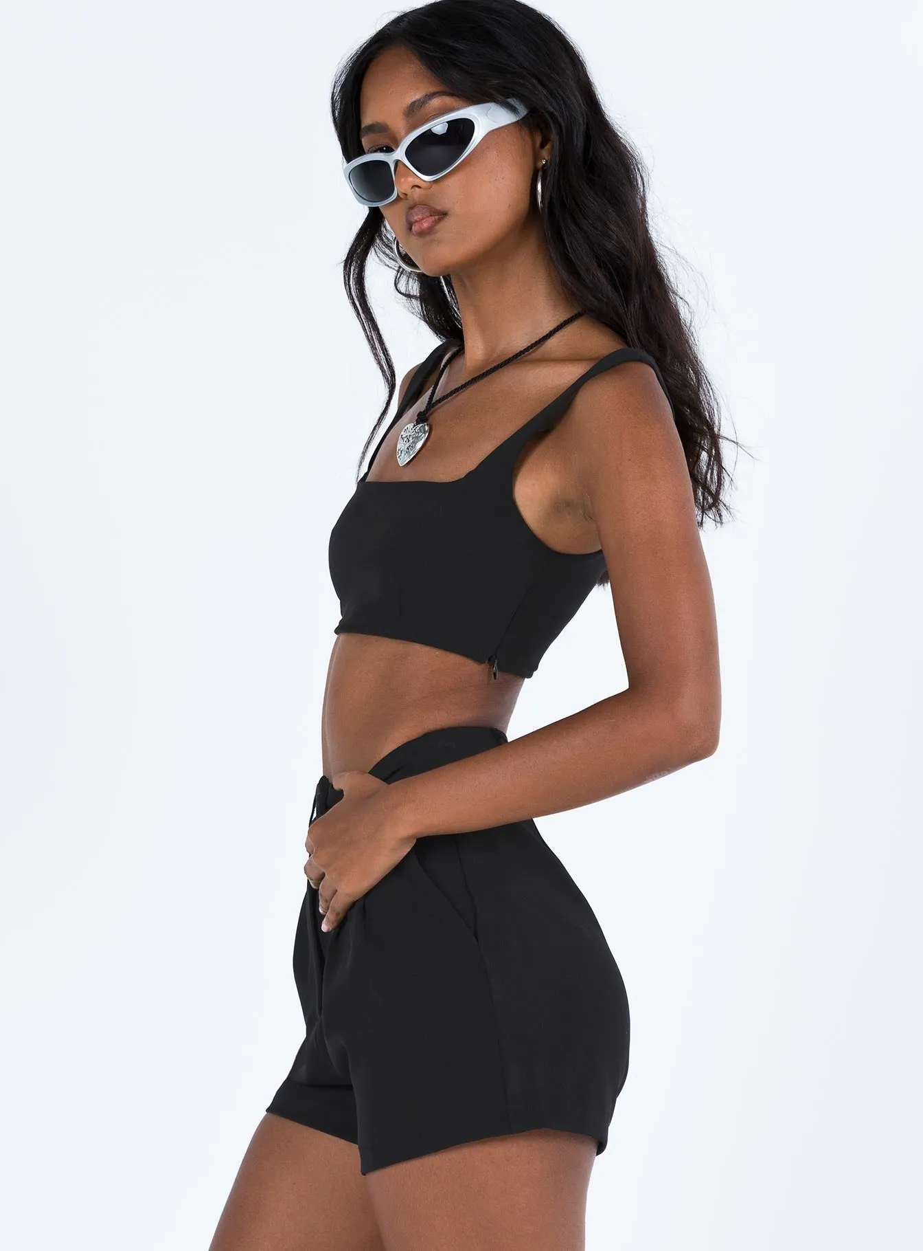 Frost Glow Fable Core Huxley Short Set Black
