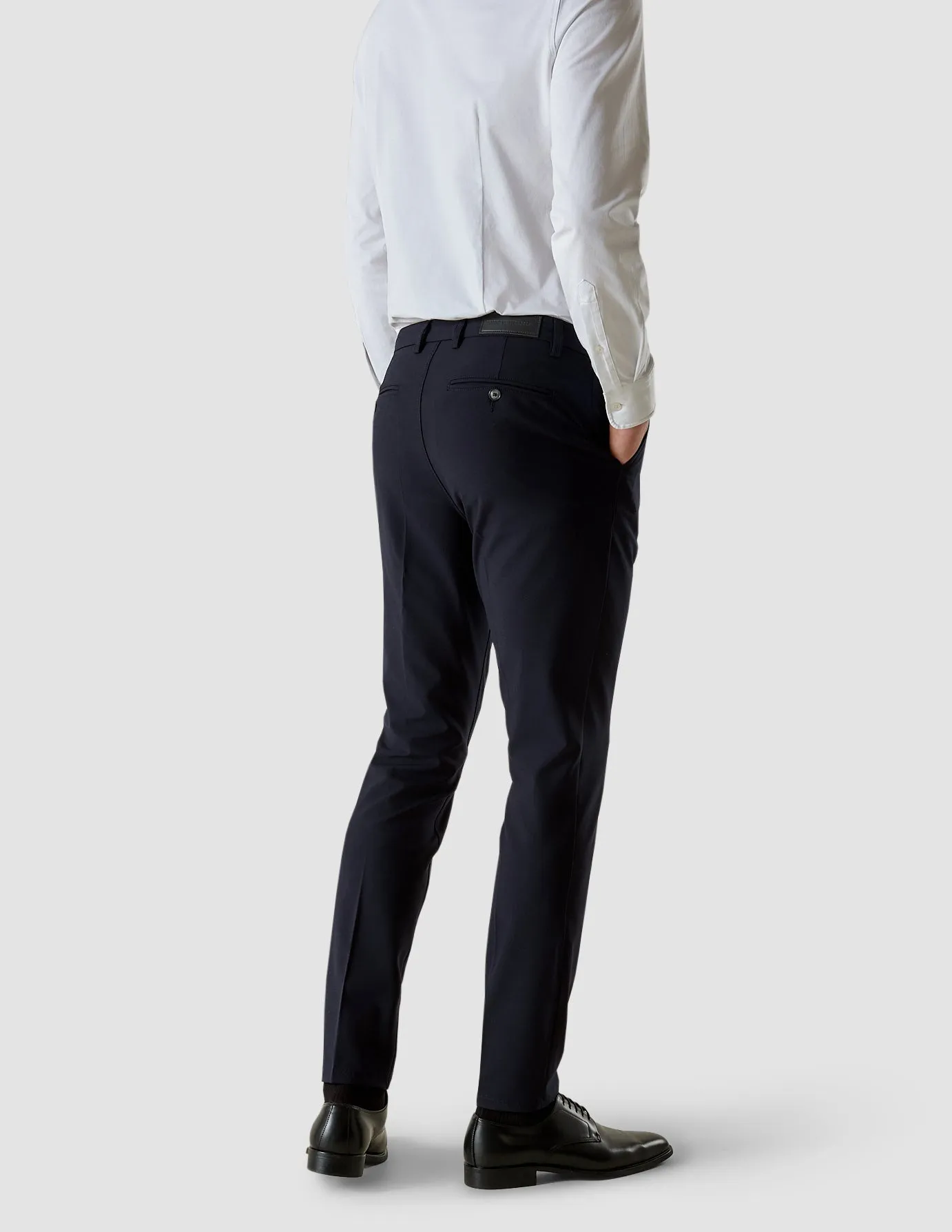 Essential Suit Pants Regular Midnight Blue Trendy Layering Reinforced Pockets