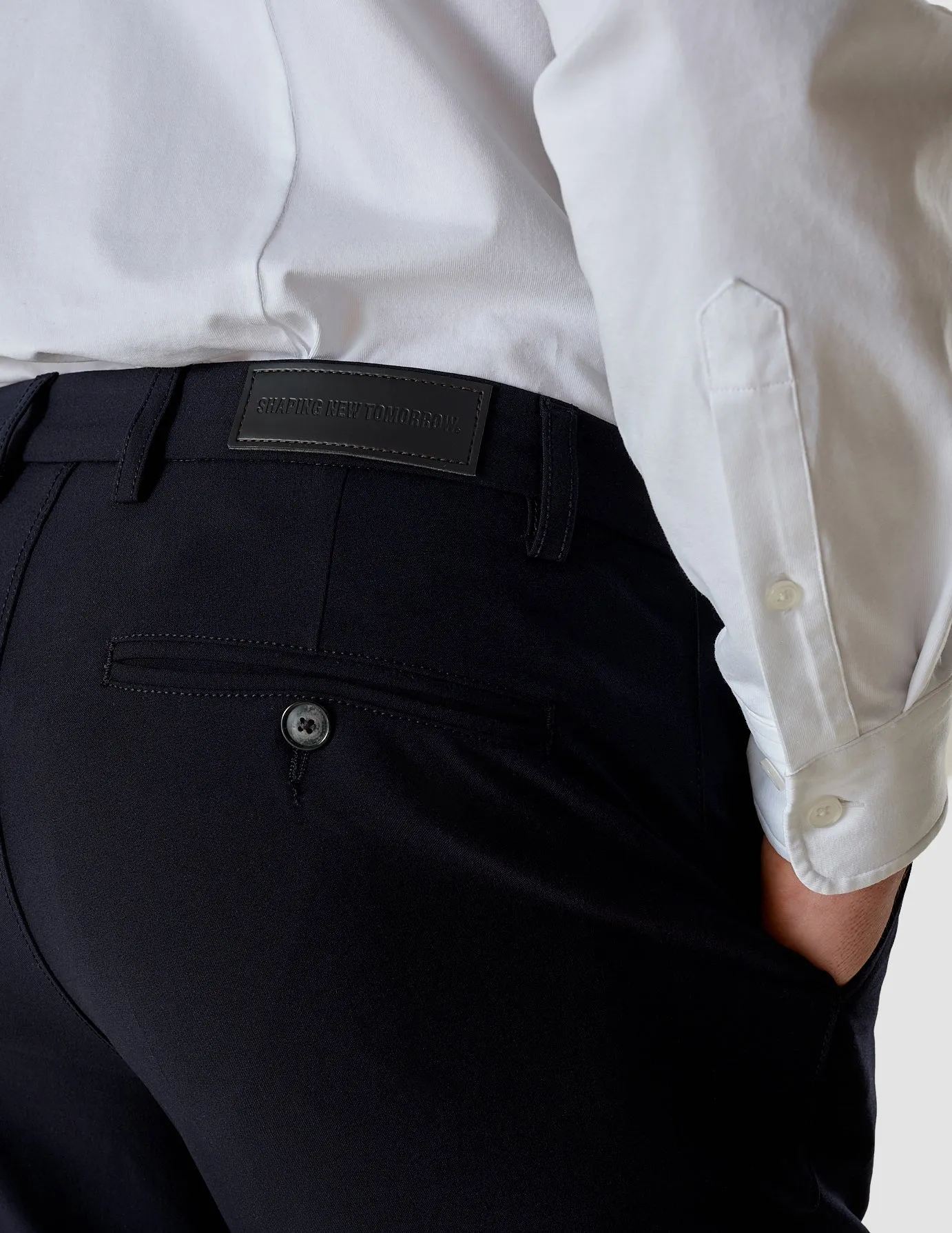 Essential Suit Pants Regular Midnight Blue SecureZipperClosures