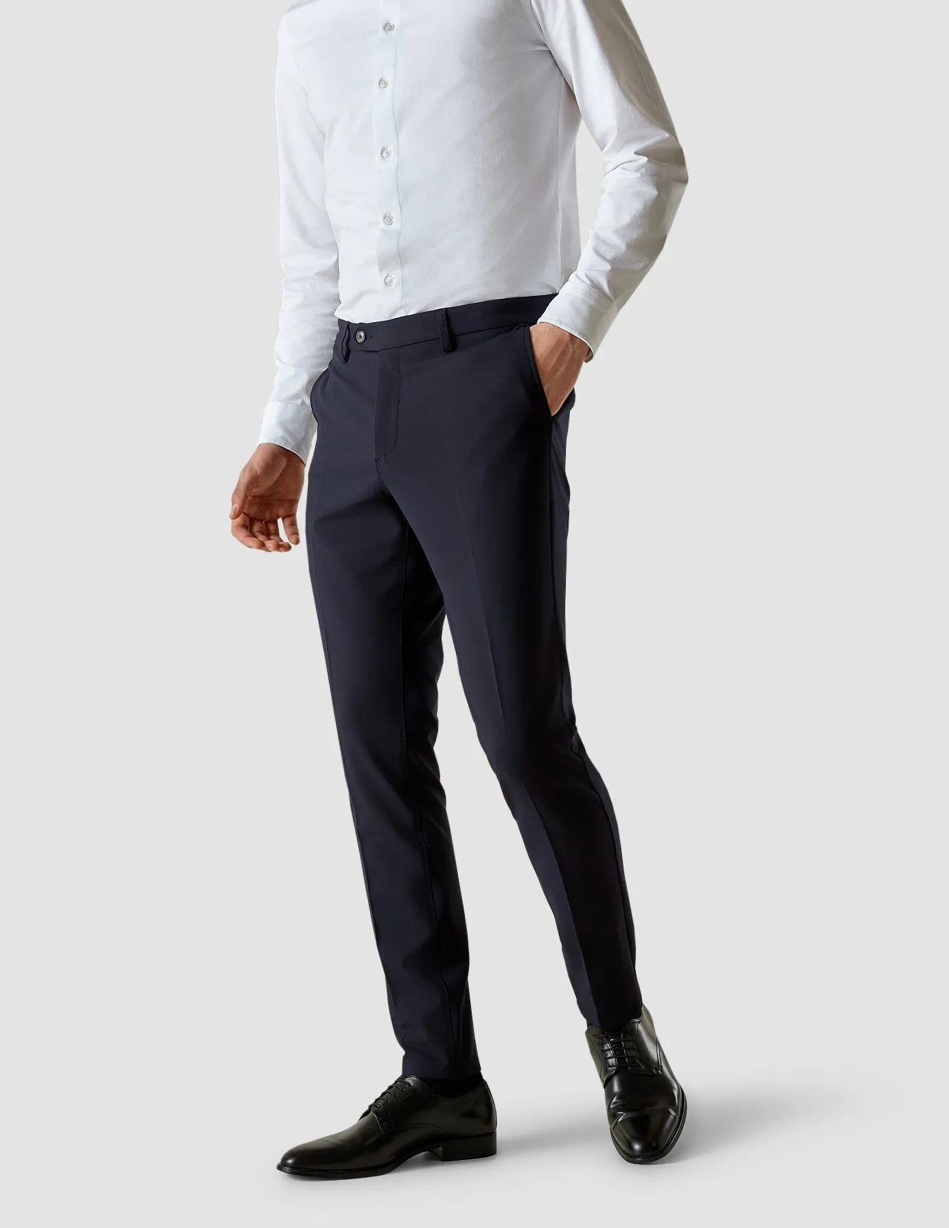 Essential Suit Pants Regular Midnight Blue Durable Material