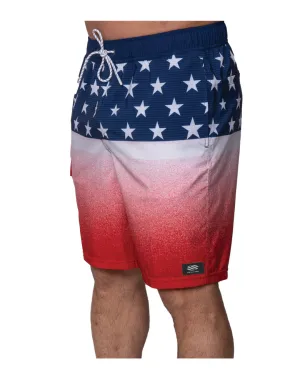 Breezy Comfort Breathable Fiber Blend Selkirk Spring Owen Men's Flag Pickleball Shorts