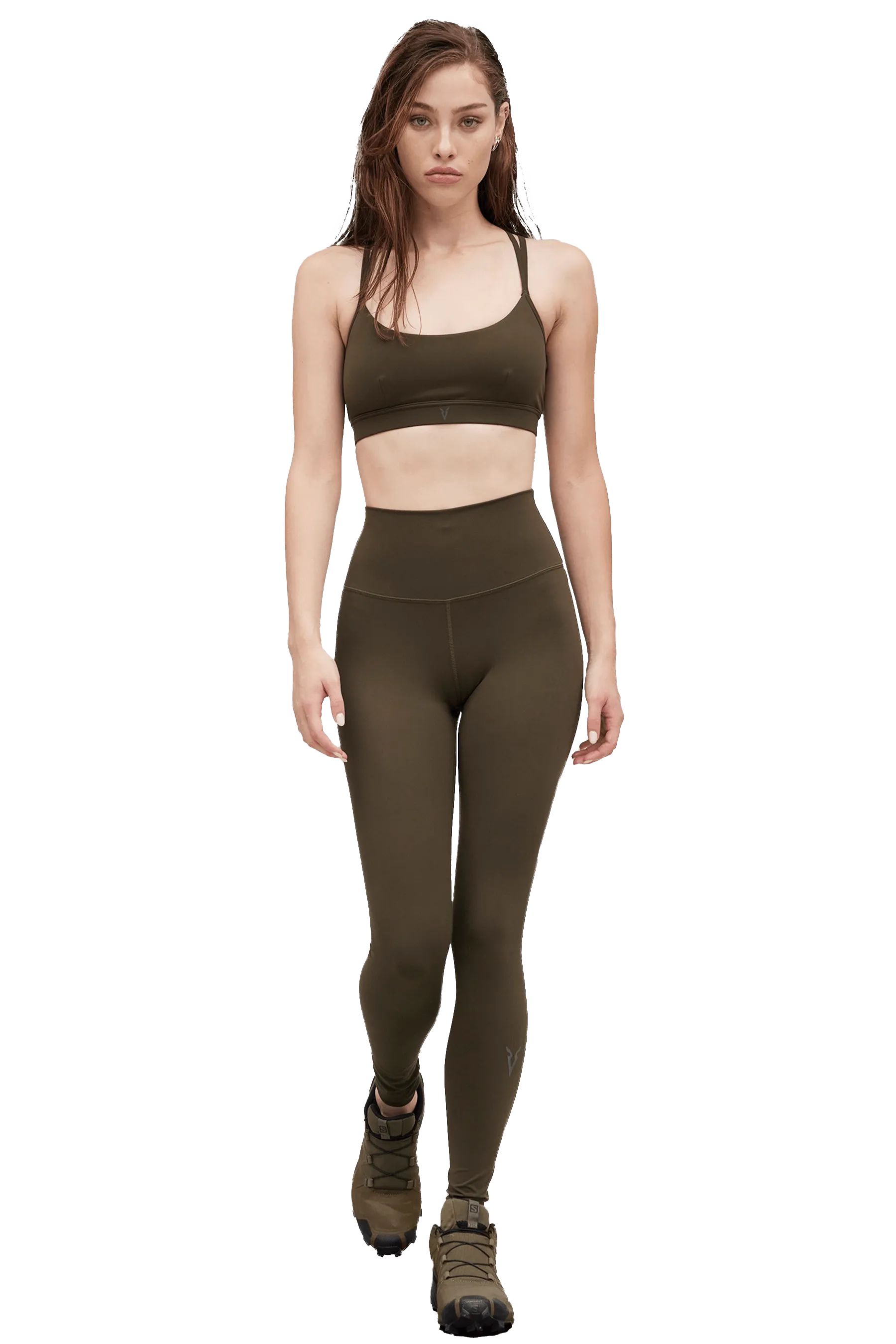 Outdoor Clothing Team sports SPORTS BRA STRAPPY - Khaki
