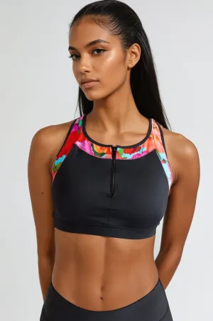 Striped activewear budget-friendly Apex Sports Bra Activewear