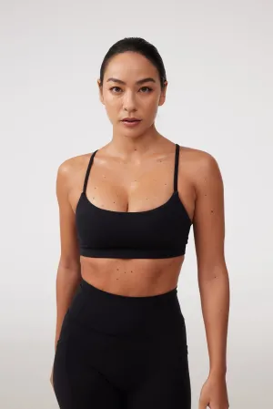 Wispy Bra in Black Sesame Versatile Fabric