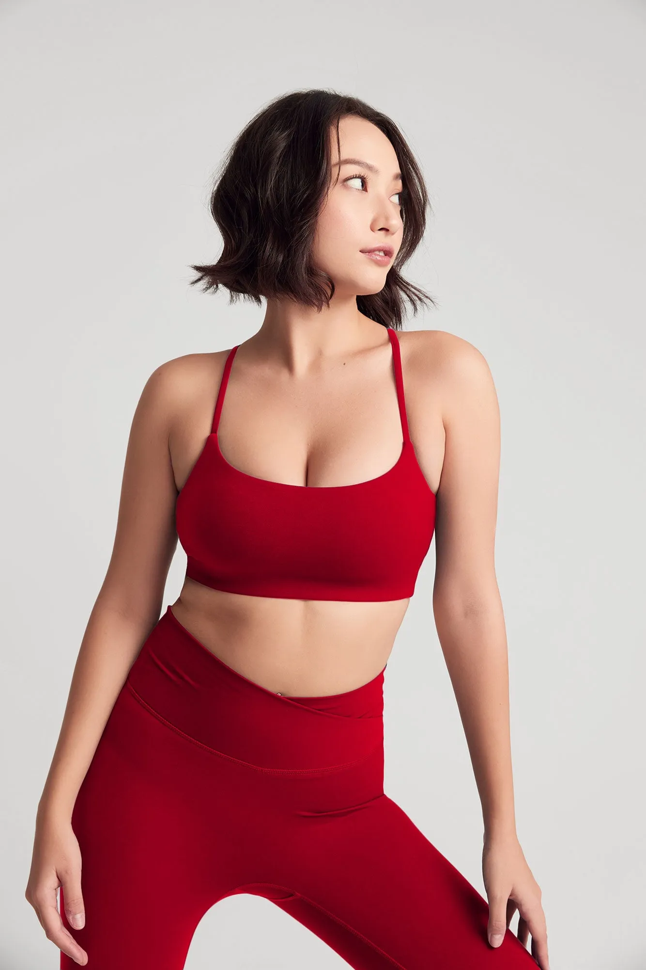 Wispy Bra in Spice Tasseled edges