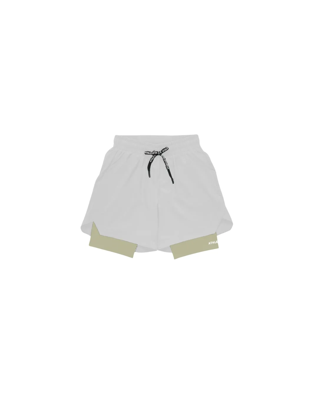 [CORE] Training Shorts 4" - Fog/Kiwi Flexible Design new semester