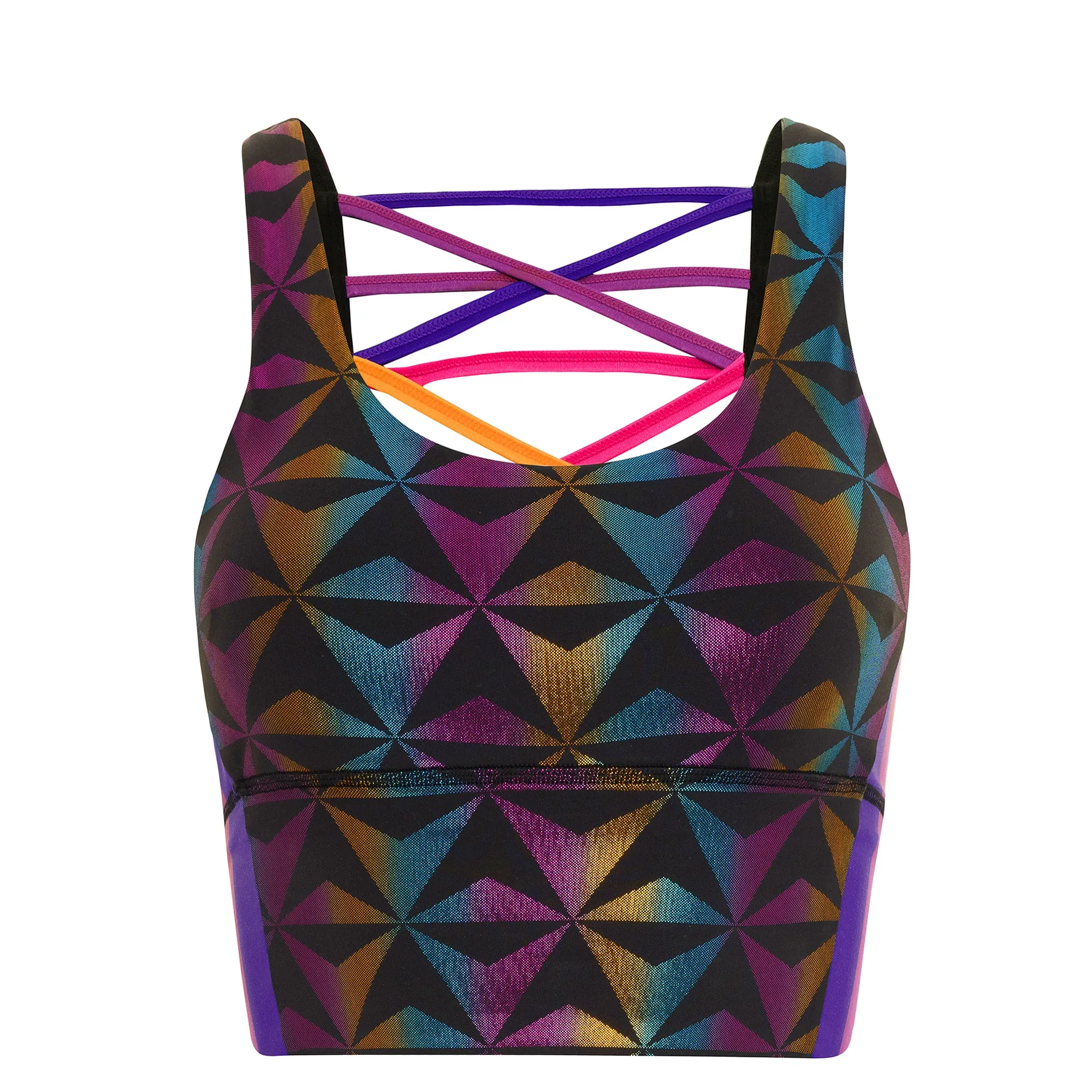 High Impact Support Waist support Geodesic Night Long Sports Bra