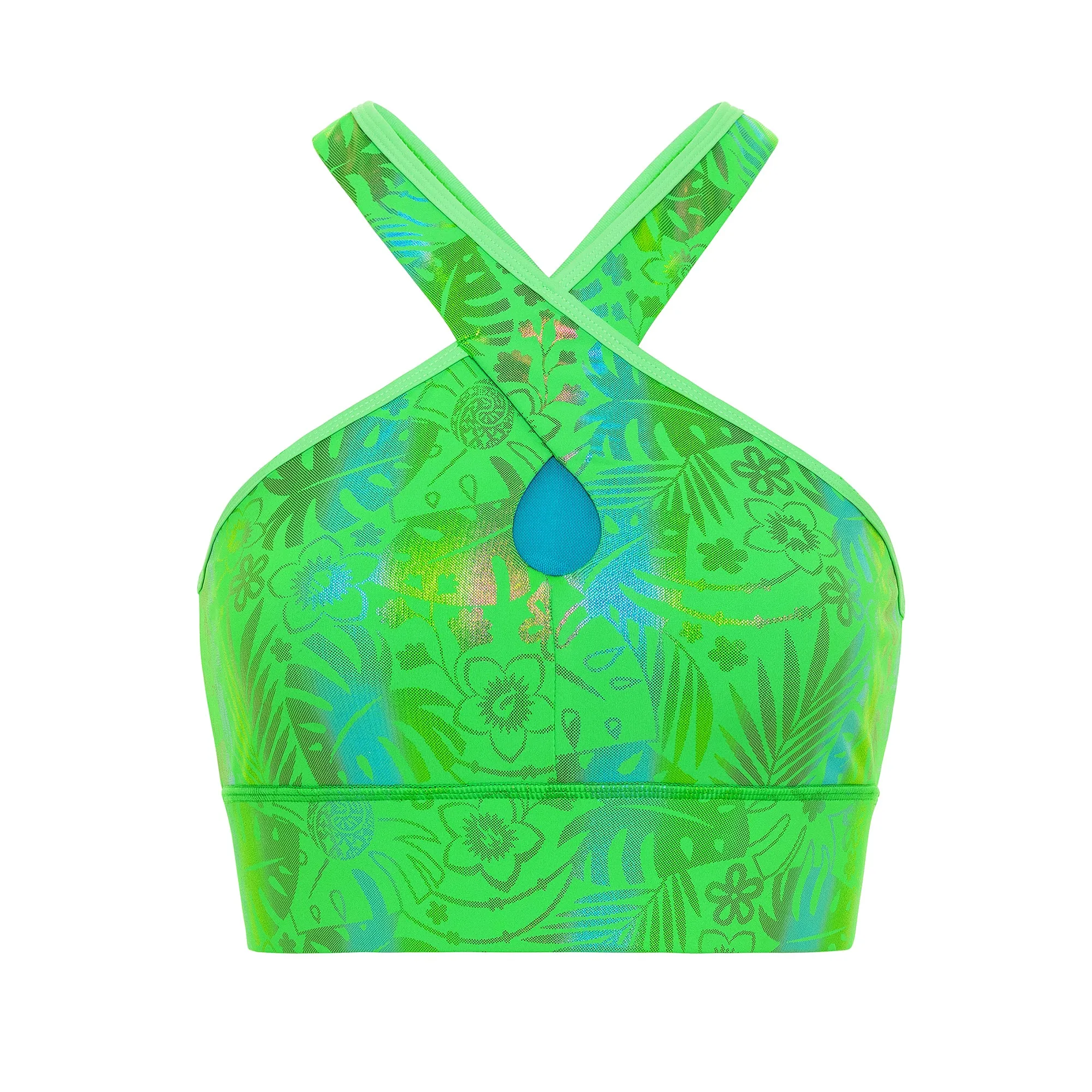 Island Heart Sports Bra Comfortable Strap Anti-bacterial