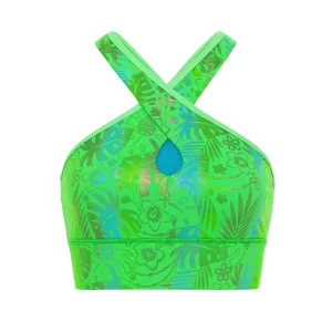 Island Heart Sports Bra Comfortable Strap Anti-bacterial