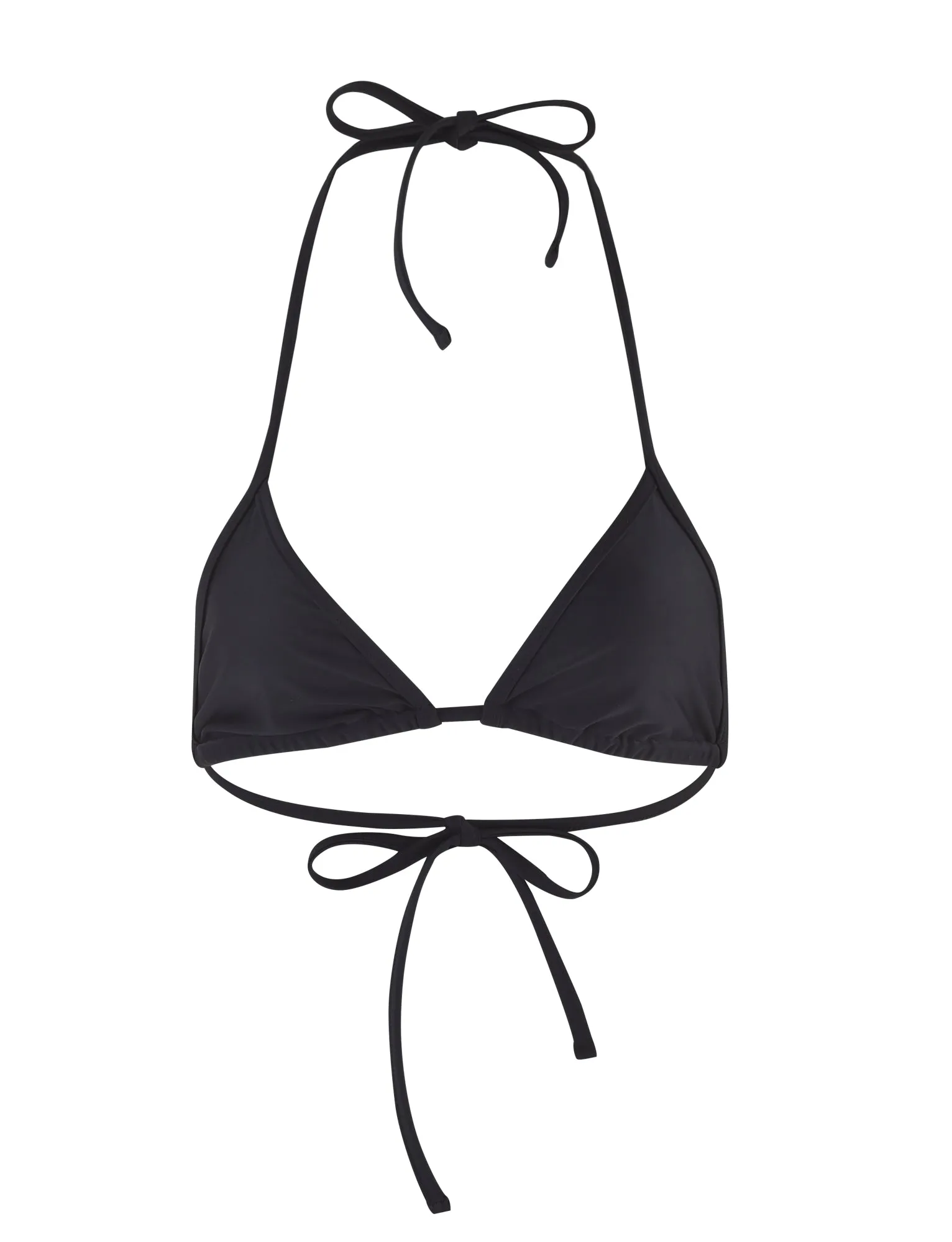 pool party LULA BIKINI TOP - BLACK