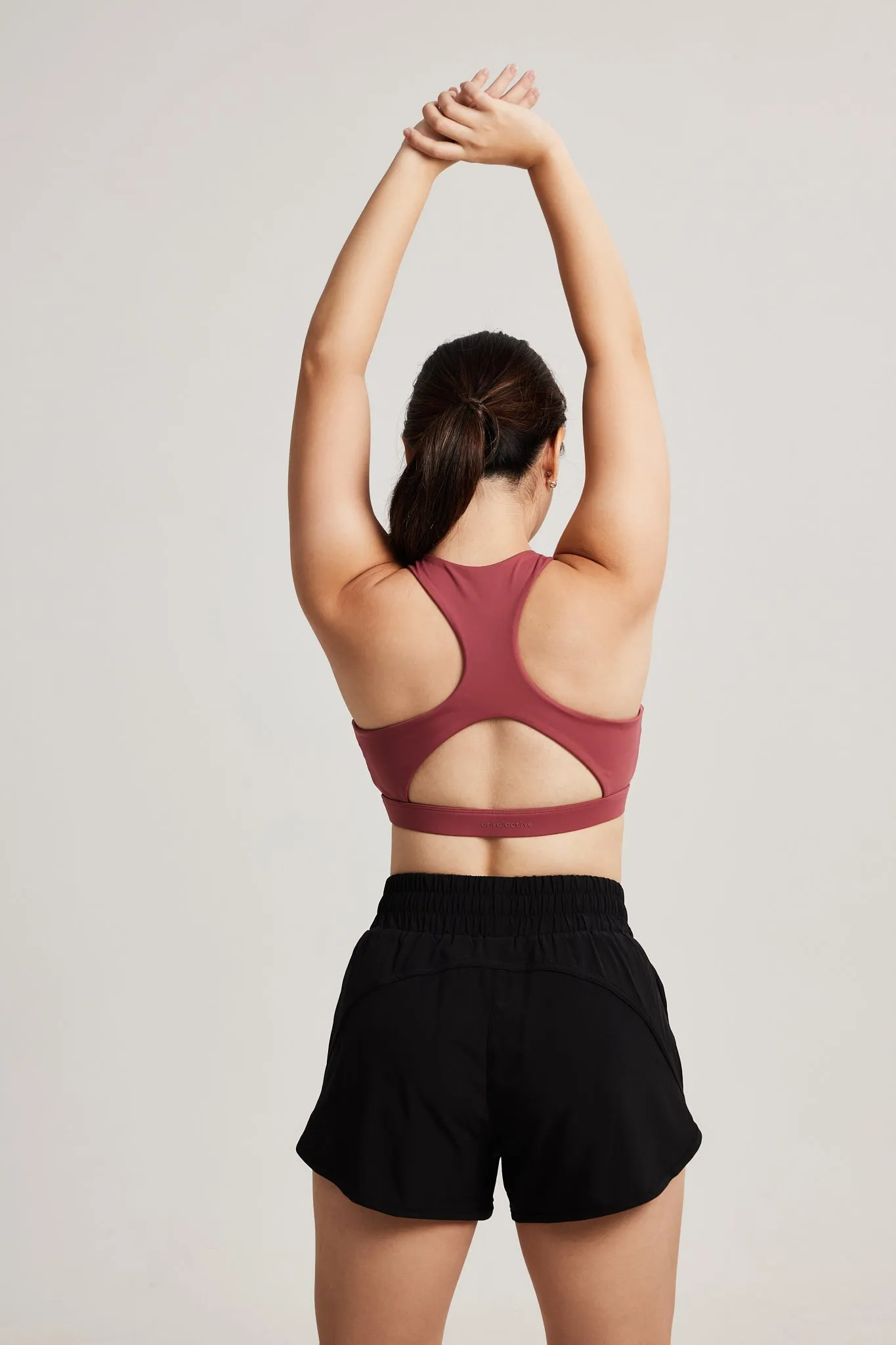 Contour High Neck Bra in Vintage teen clothing Sustainable